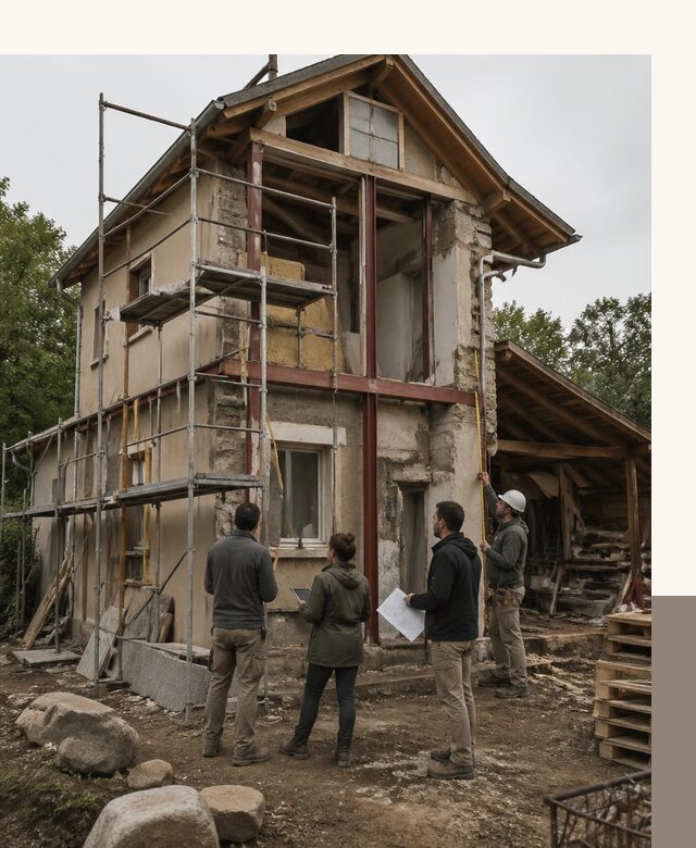 Реконструкция загородного дома под ключ в Шатуре от бюро